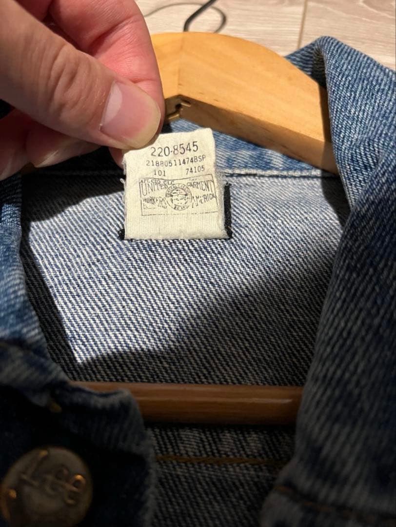 80's vintage lee 101-J USA製 ユニオンジャケット