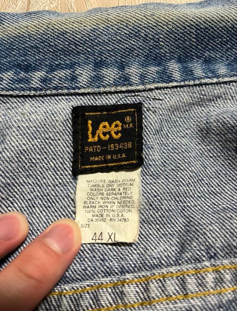 80's vintage lee 101-J USA製 ユニオンジャケット