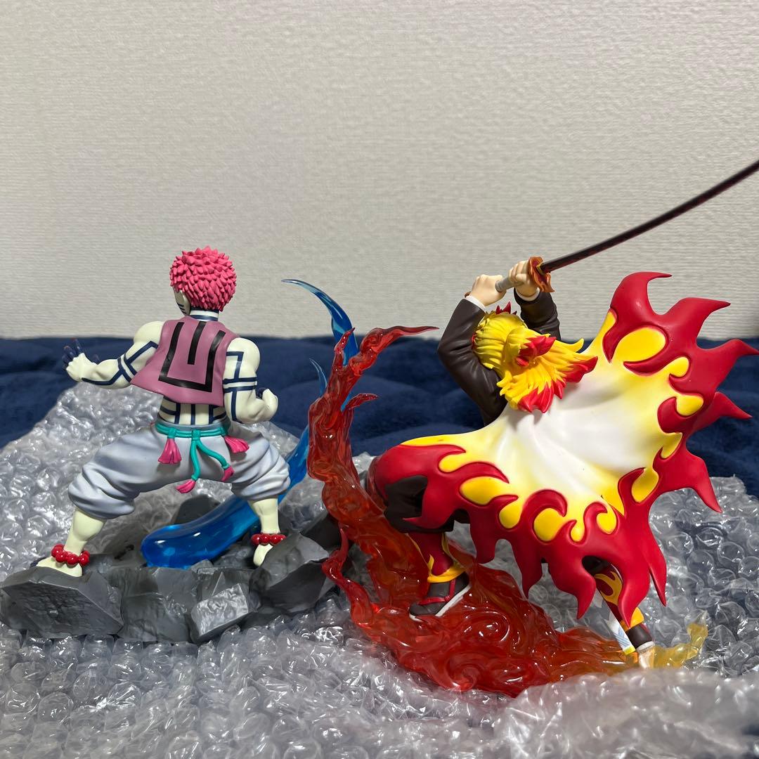 鬼滅の刃 XrossLink 煉獄杏寿郎/猗窩座フィギュアセット クロスリンク