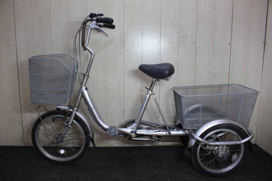 人気良品！アサヒサイクル CANARIカナリィ18型 3輪ワゴン - 自転車本体割引