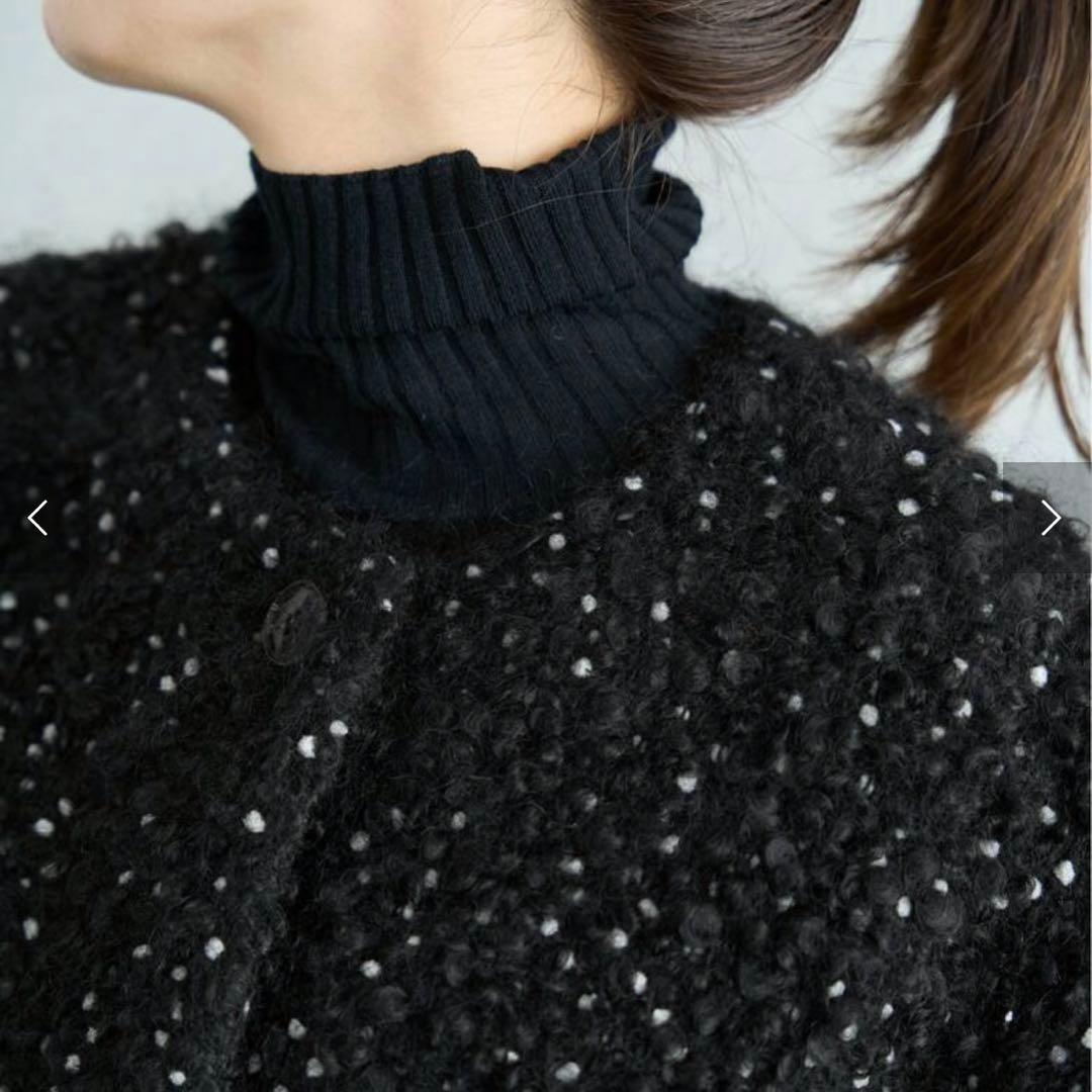 みなひこさま専用 IENA ドットアストラカンクルーネックコート - メルカリ