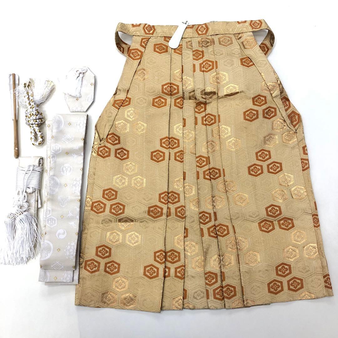 七五三★男児　羽織　着物　袴フルセット★3歳～ ★ピンク★　小物付き u-439