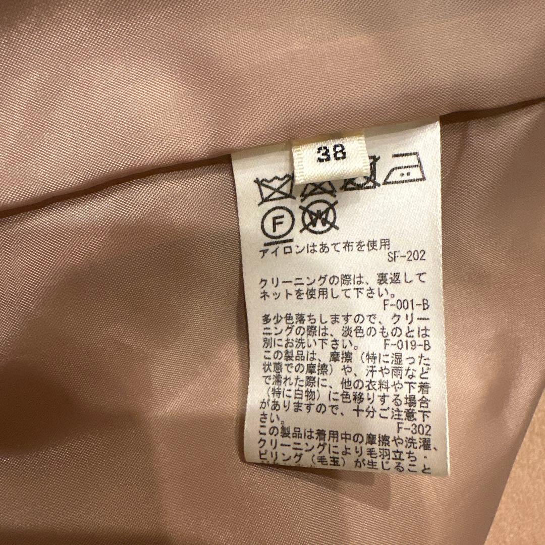 ROPE ロペ　ベージュ ウール　チェスターコート ロングコート　38