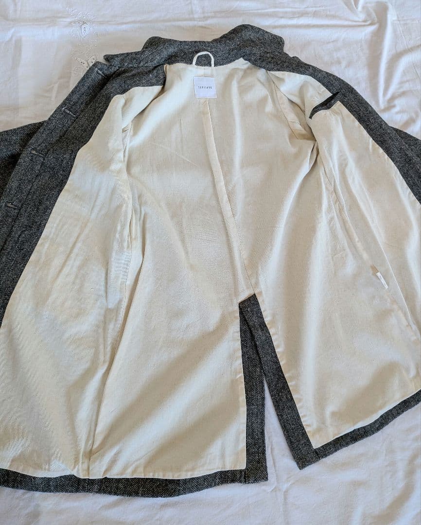 ✨お買い得 TOUJOURS コート S〜M グレー　ネストローブ