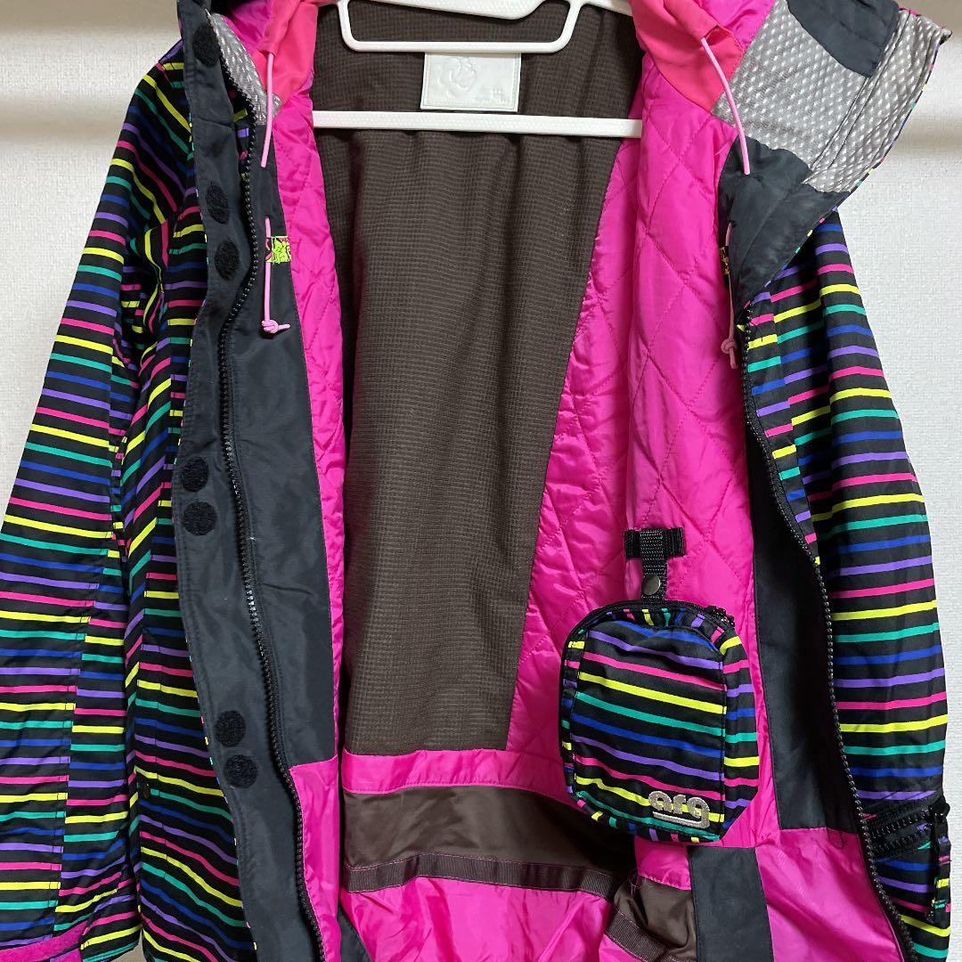 【上下美品】レディーススノボーウェア  arg 1回使用