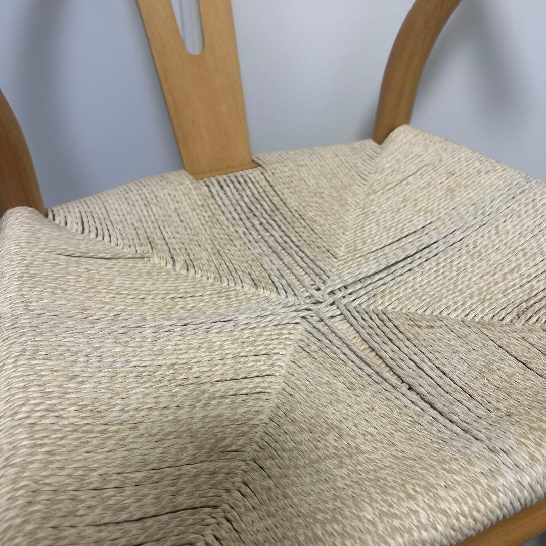 ダイニングチェア 北欧Yチェア風 ペーパーコード リプロダクト ナチュラル 2