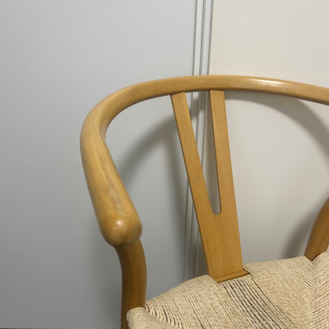 ダイニングチェア 北欧Yチェア風 ペーパーコード リプロダクト ナチュラル 2
