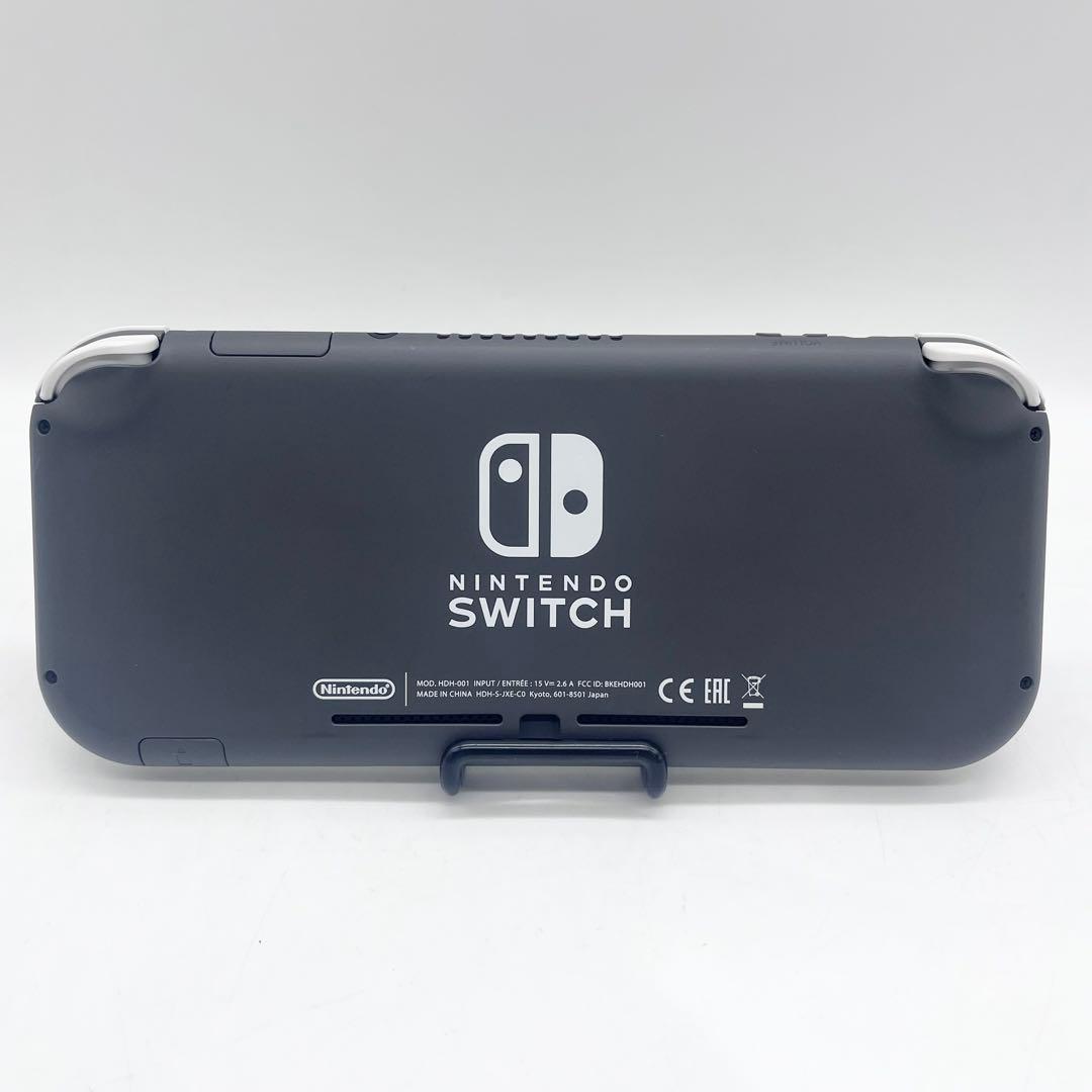 【動作良好】Switch Lite グレースイッチライト 本体 USBケーブル