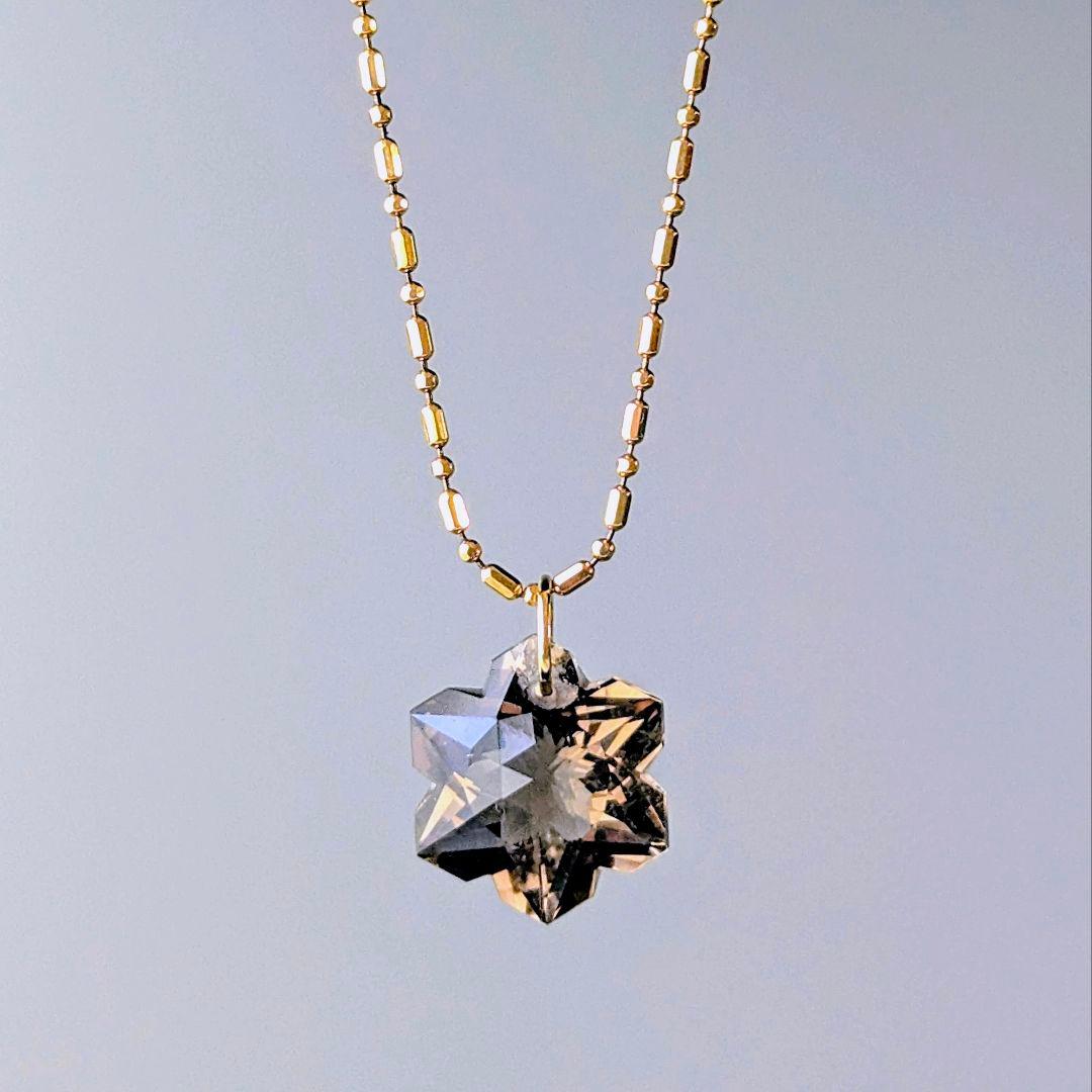 ♢容音♢訳あり♢K18スモーキークォーツ4.5ct チャーム