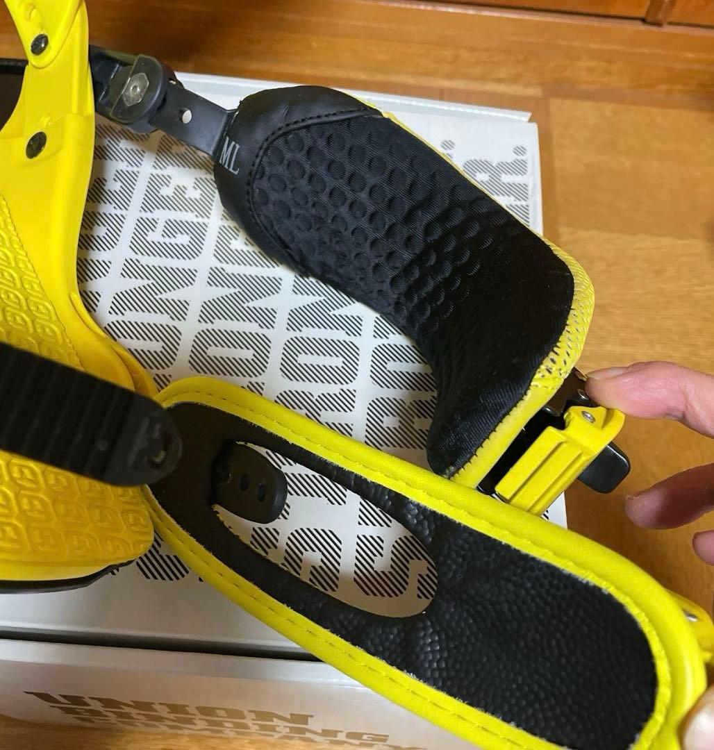 unionユニオン FORCE TEAM ビンディング　イエロー