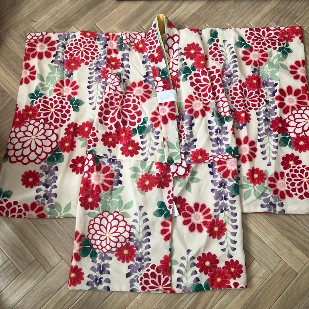 七五三 女の子 3歳 双子 被布2着セット