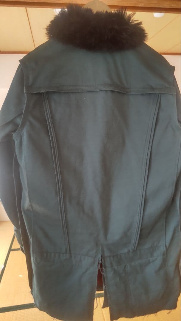 アンダーカバー　undercover モッズコート ファー付き サイズ３