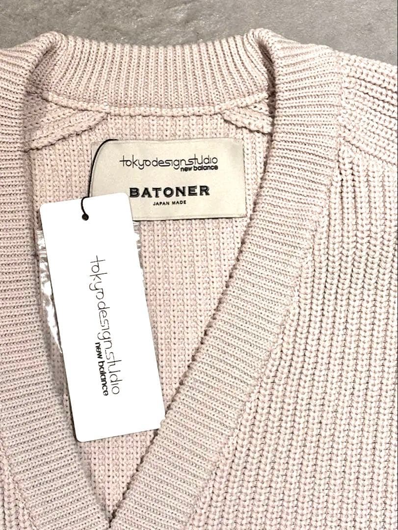 BATONER TokyoDesignStudio カーディガン ニューバランス