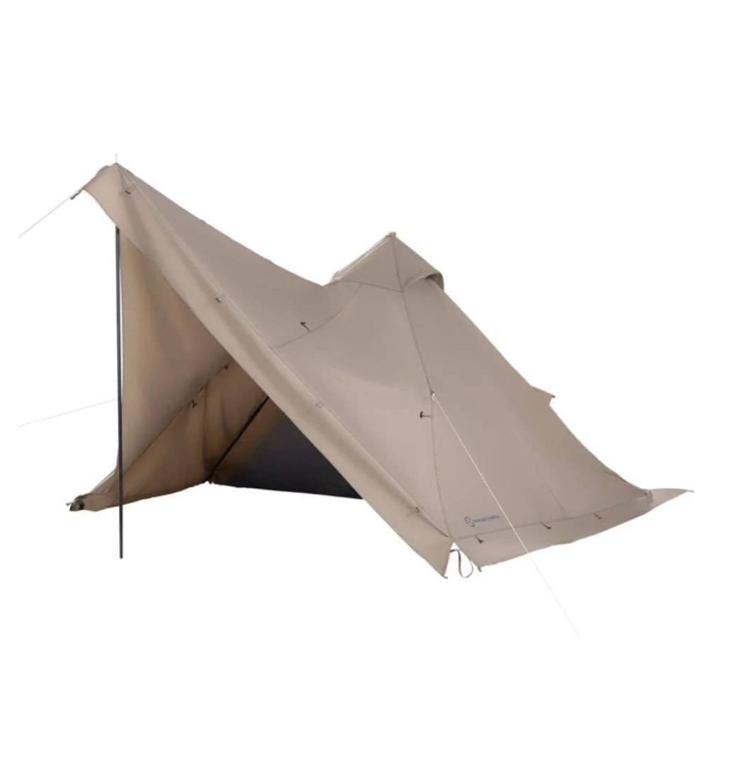 TCコットンテント　バンブーテーブル　竹　1人用 ソロキャンプセット　ワンポール