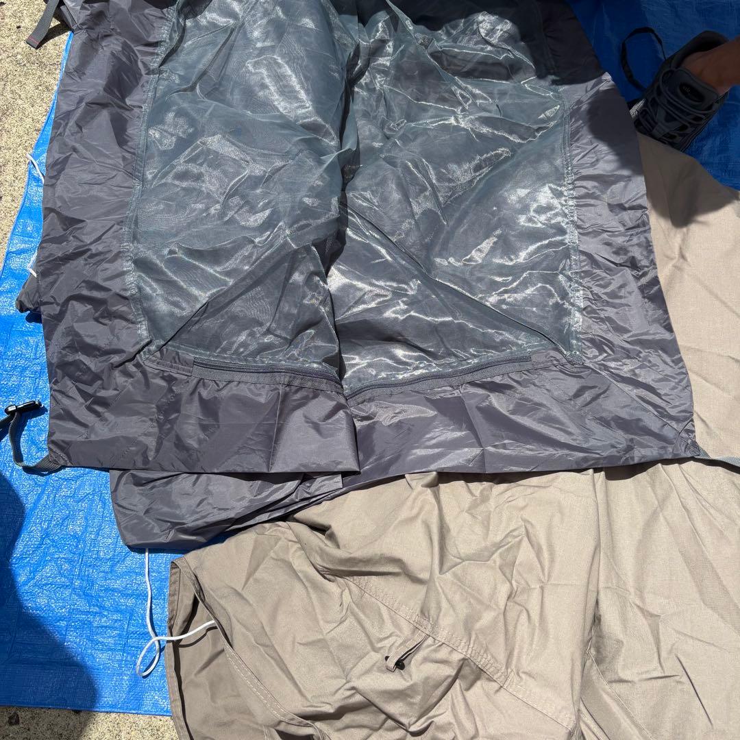 TCコットンテント　バンブーテーブル　竹　1人用 ソロキャンプセット　ワンポール