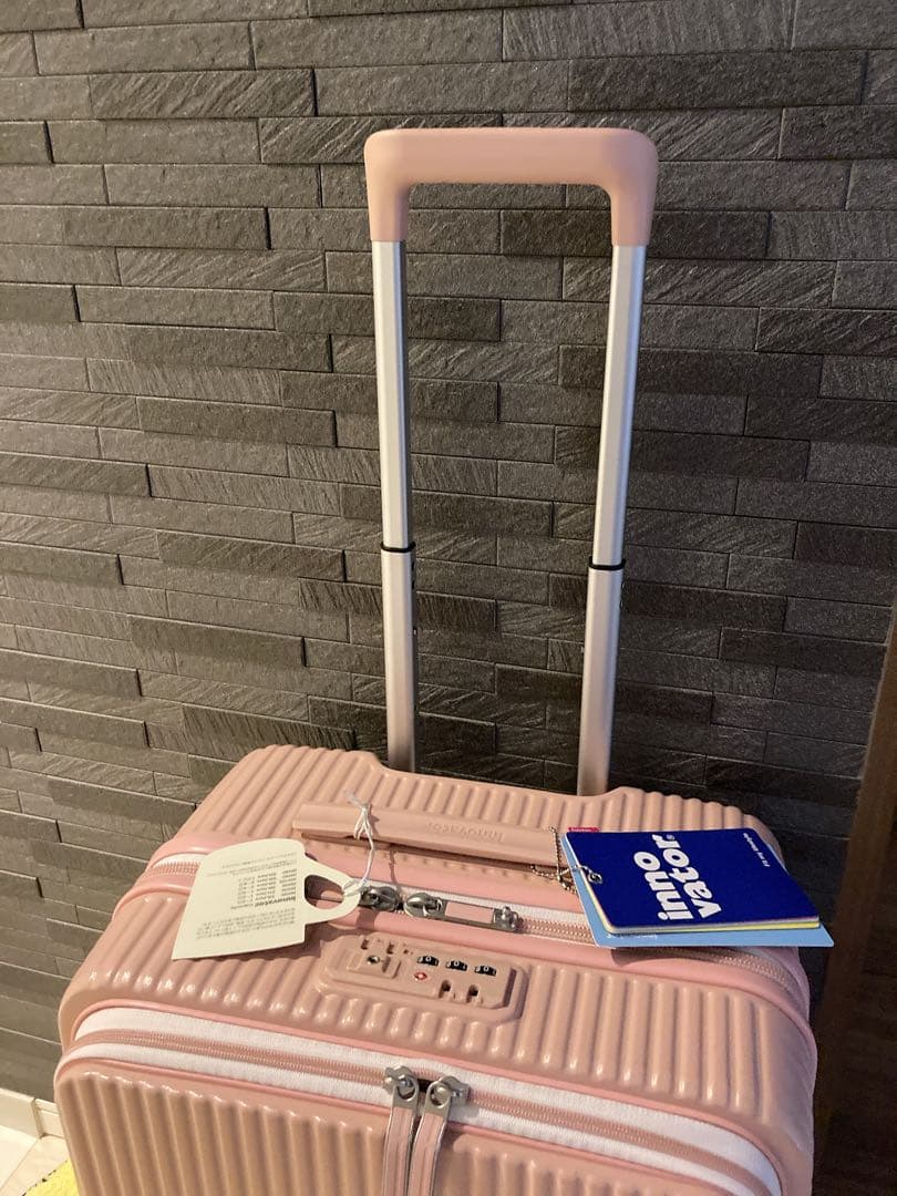 新品未使用✨️イノベーター スーツケース Mサイズ 多機能 INV60 ピンク