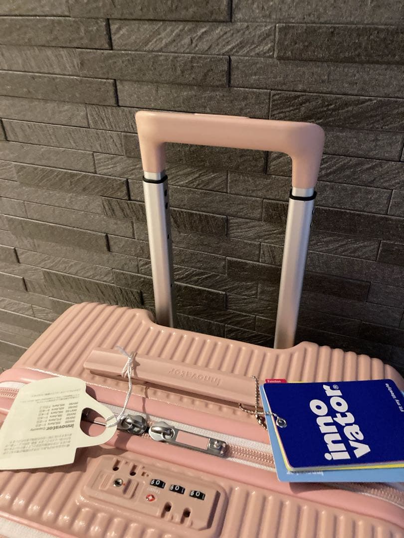 新品未使用✨️イノベーター スーツケース Mサイズ 多機能 INV60 ピンク