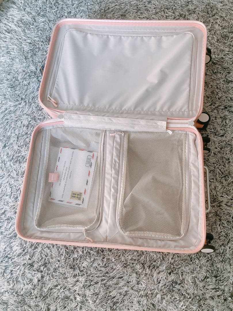新品未使用✨️イノベーター スーツケース Mサイズ 多機能 INV60 ピンク