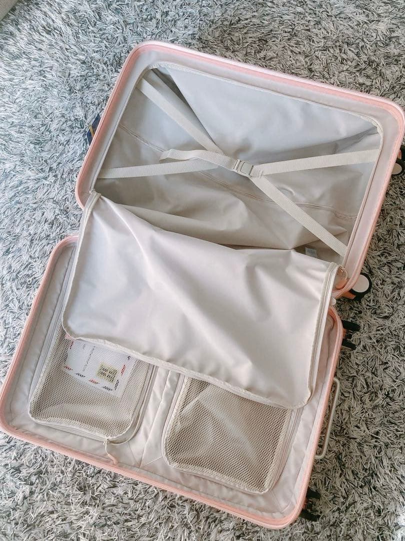 新品未使用✨️イノベーター スーツケース Mサイズ 多機能 INV60 ピンク