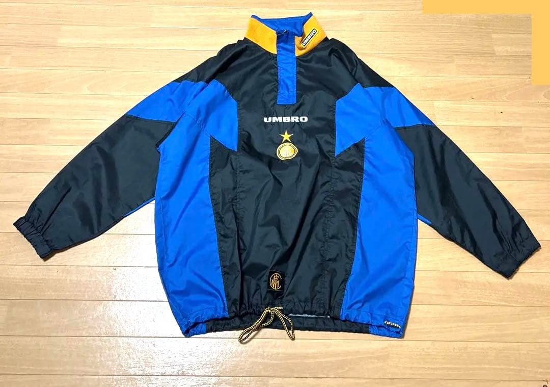 90s UMBRO×INTER 96/98 Half Zip Piste - メルカリ