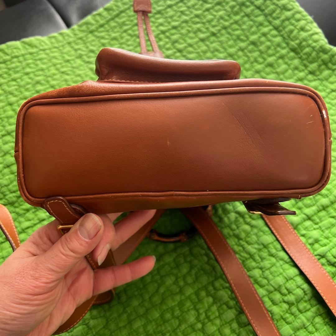 GUCCI グッチ バンブー レザー ミニリュック ブラウン