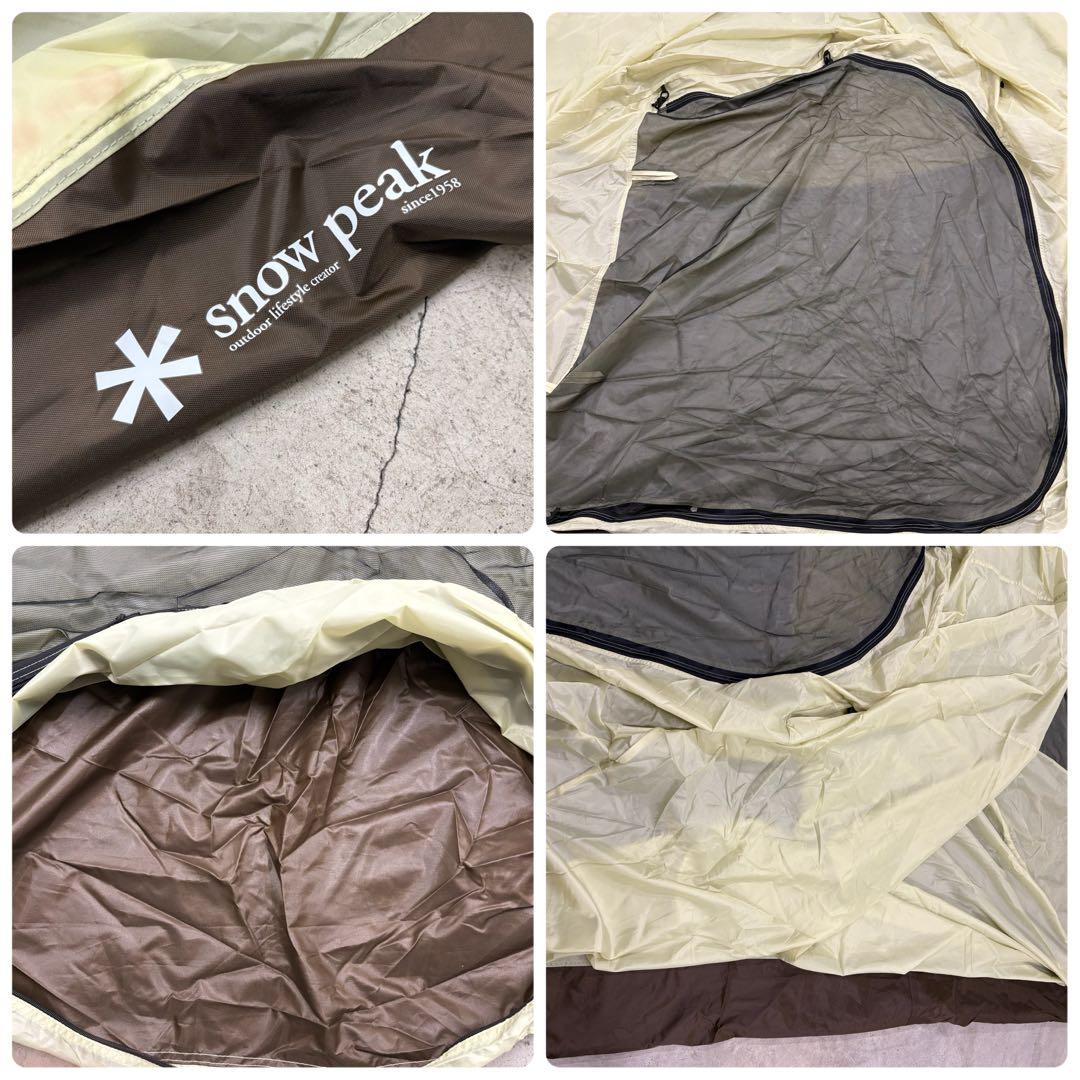 テント本体、バッグ、ロープのみ