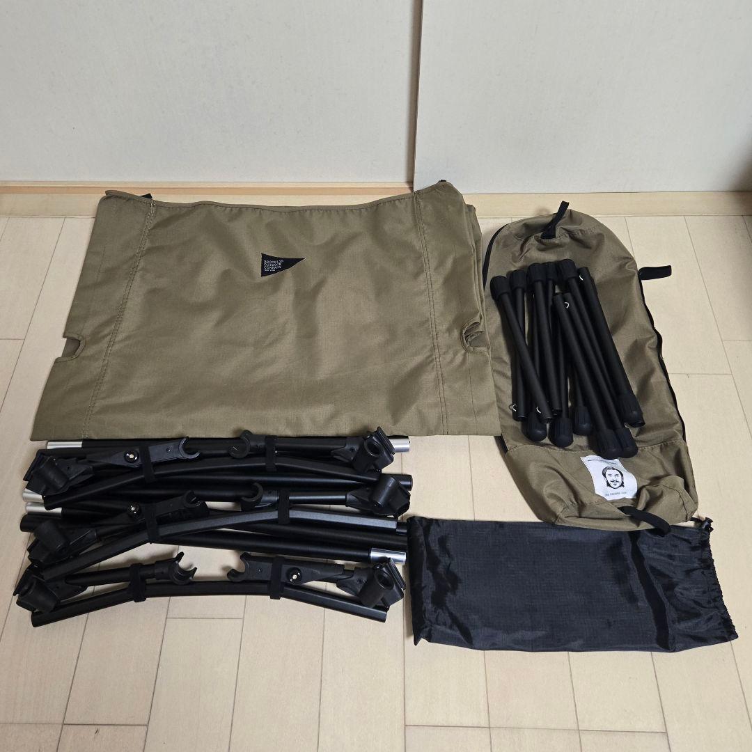 【3回使用】 BOC ブルックリンアウトドアカンパニー フォールディングコット