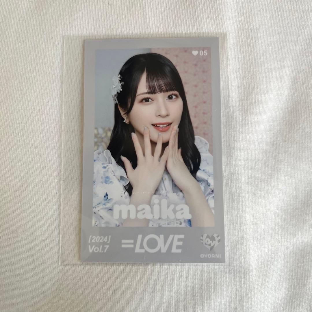 イコラブ 佐々木舞香ちゃん ミニフォトカードレア - メルカリ