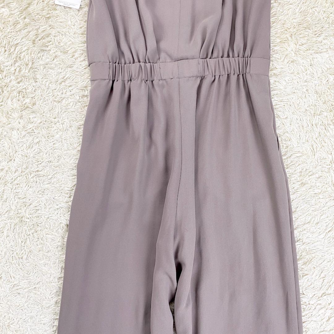 【未使用品】エメ ストレートパンツオールインワン パンツドレス 9 グレー