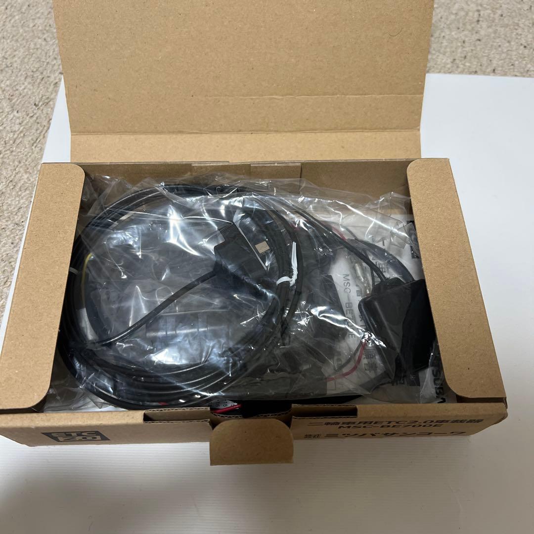 MITSUBA 二輪車用ETC2.0 MSC-BE700E おまけ付き