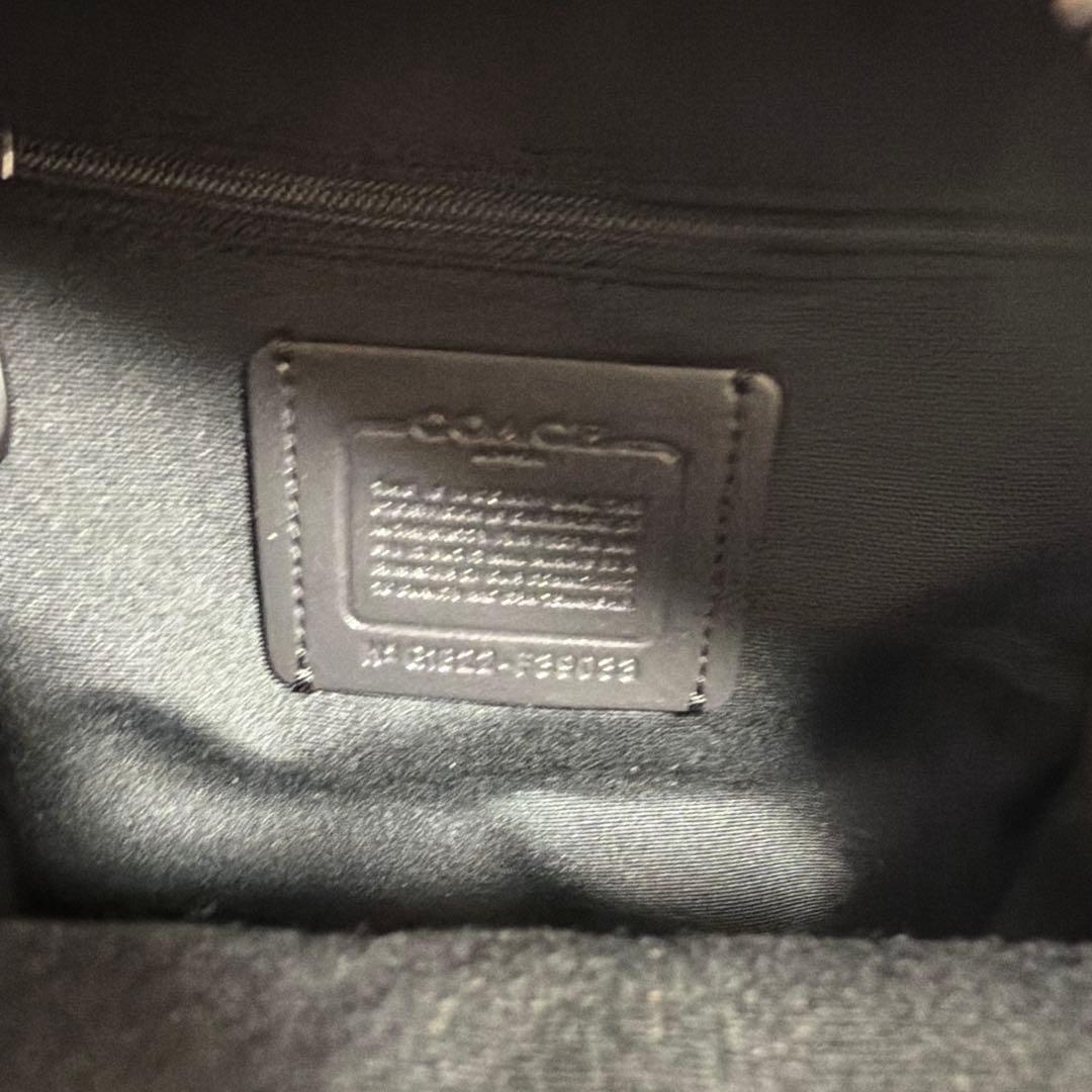 【美品】　COACH コーチ　リュック　バックパック　ゼブラ柄　F39033