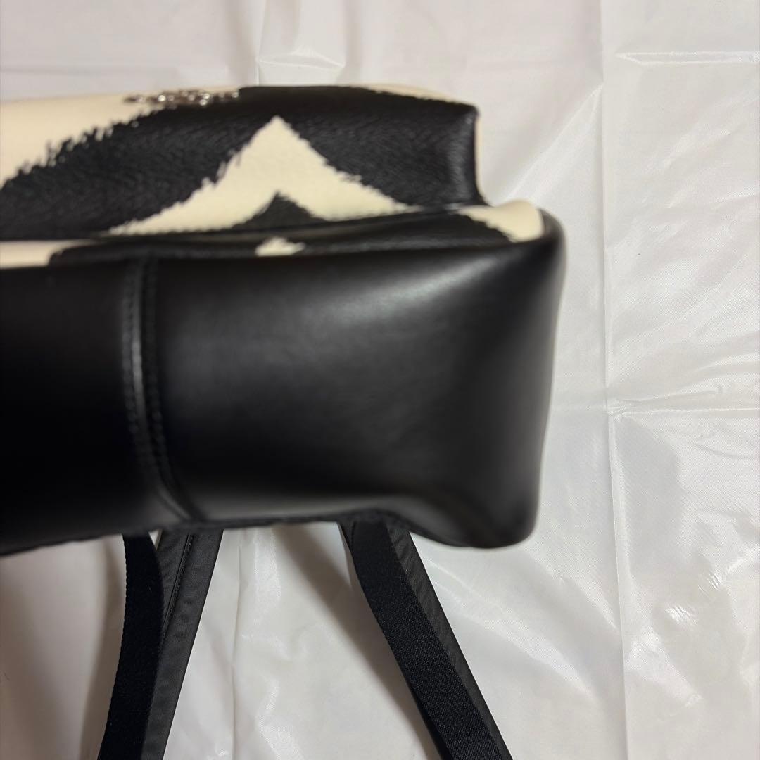 【美品】　COACH コーチ　リュック　バックパック　ゼブラ柄　F39033