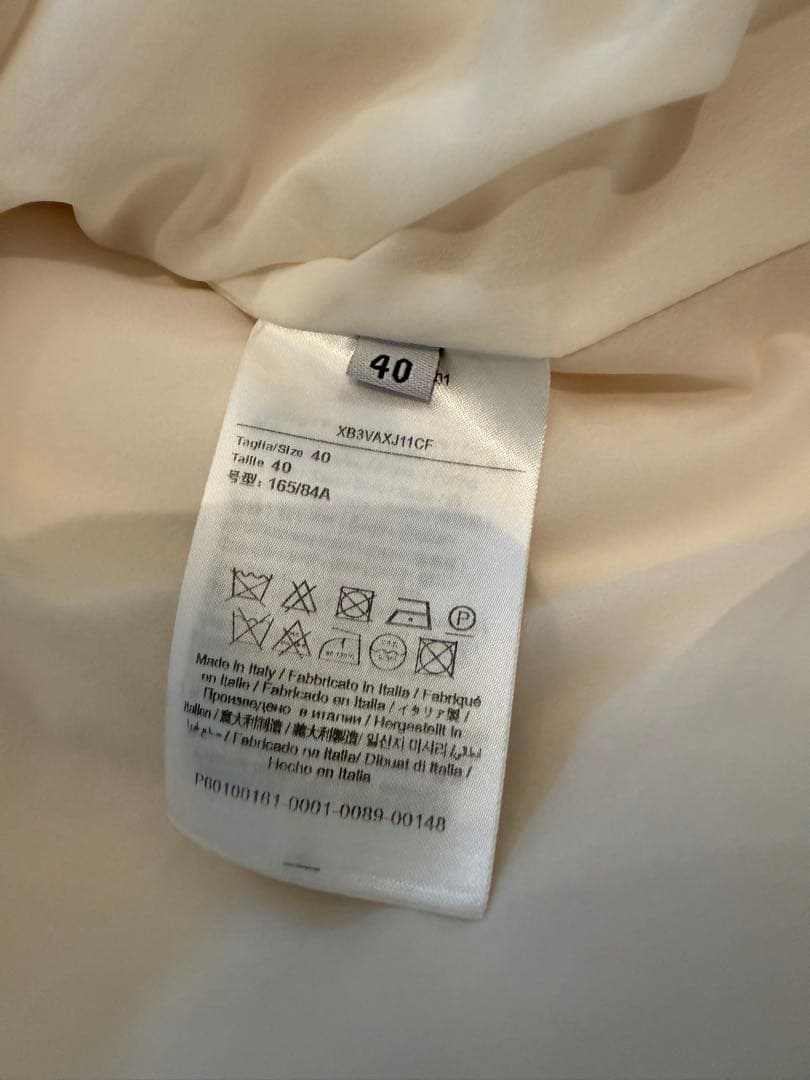 VALENTINOクレープクチュールワンピースドレス40