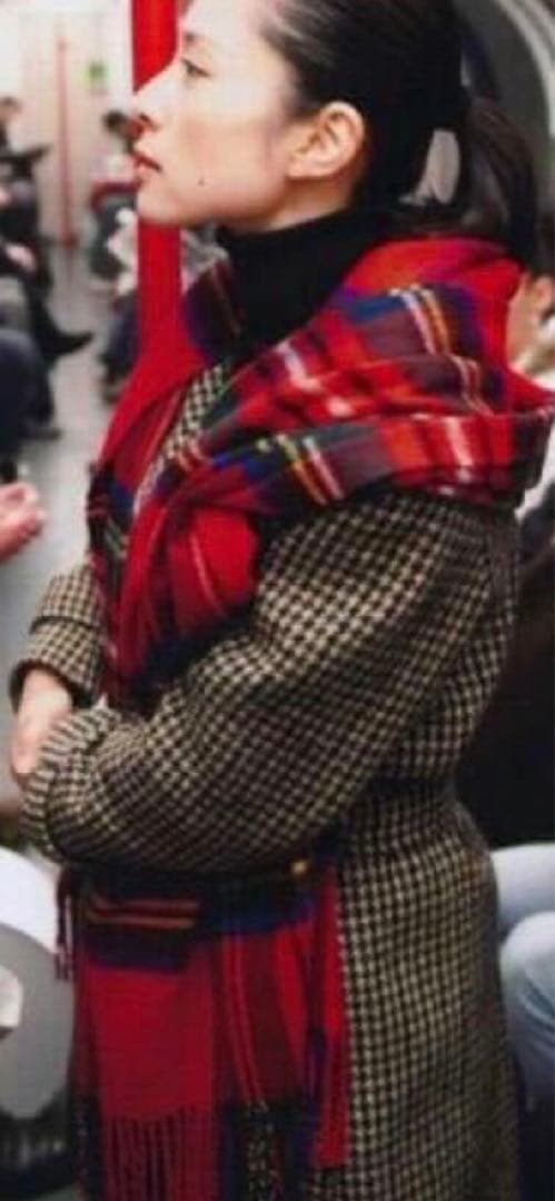 Johnstons of Elgin カシミヤ ストール 深津絵里さん等愛用