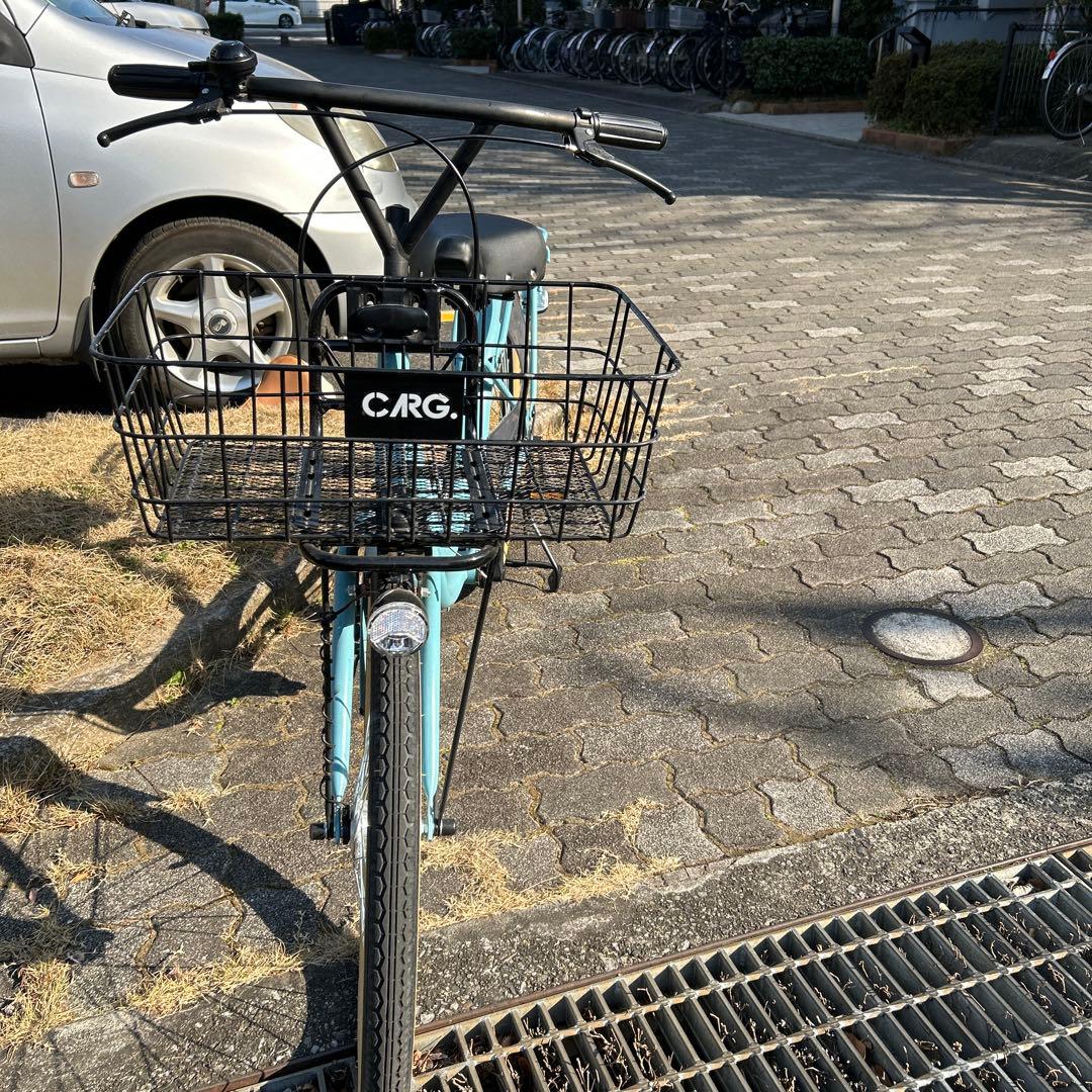 あさひ]カーグバケット BAA-L 24変速なし オートライト シティサイクル