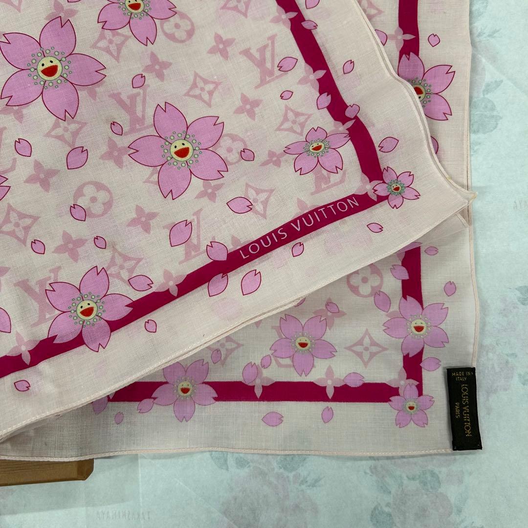 Louis Vuitton Murakamiチェリーcherry スカーフ