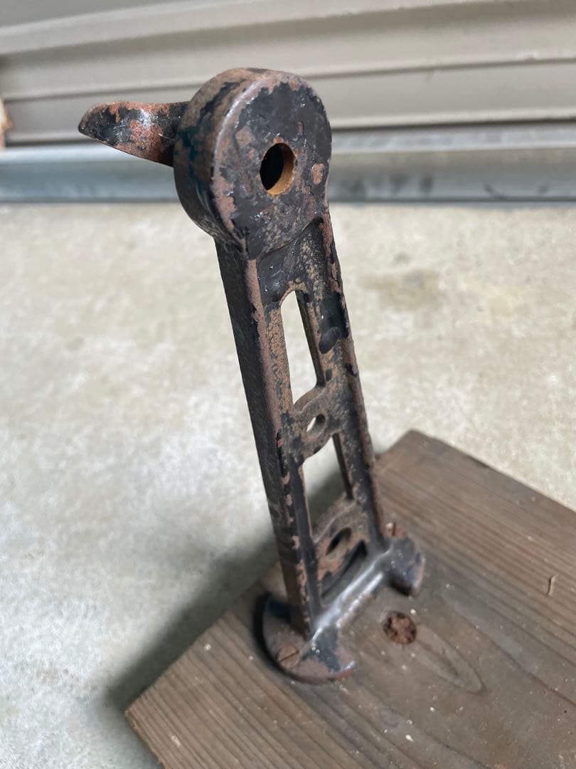 稀少/アンティーク/当時物/蔵出し/古道具/鉄製/糸巻き機/糸巻き/歯車/④