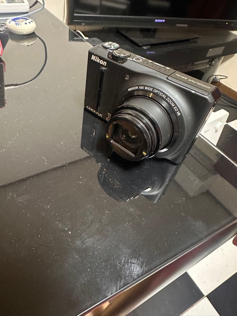 Nikon COOLPIX S9100 ブラック ＋ PORTER ケース付き