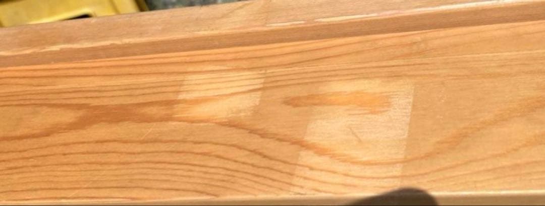 無印良品　パイン材デスク　学習机　天然木