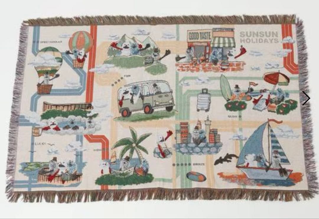 niko and コラボ パペットスンスン マルチクロス - メルカリ