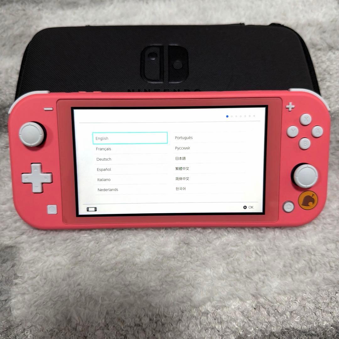 Nintendo switch lite あつまれ　どうぶつの森edition
