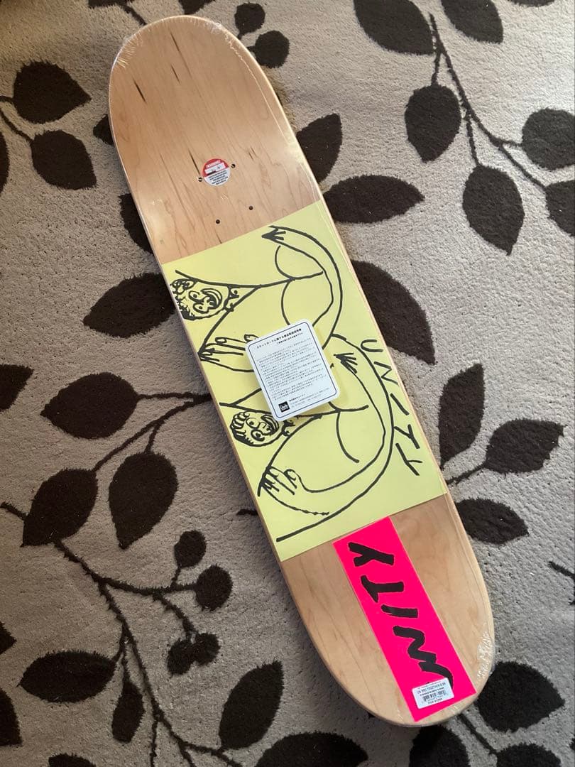UNITY スケートボードデッキ 8.06 未使用品