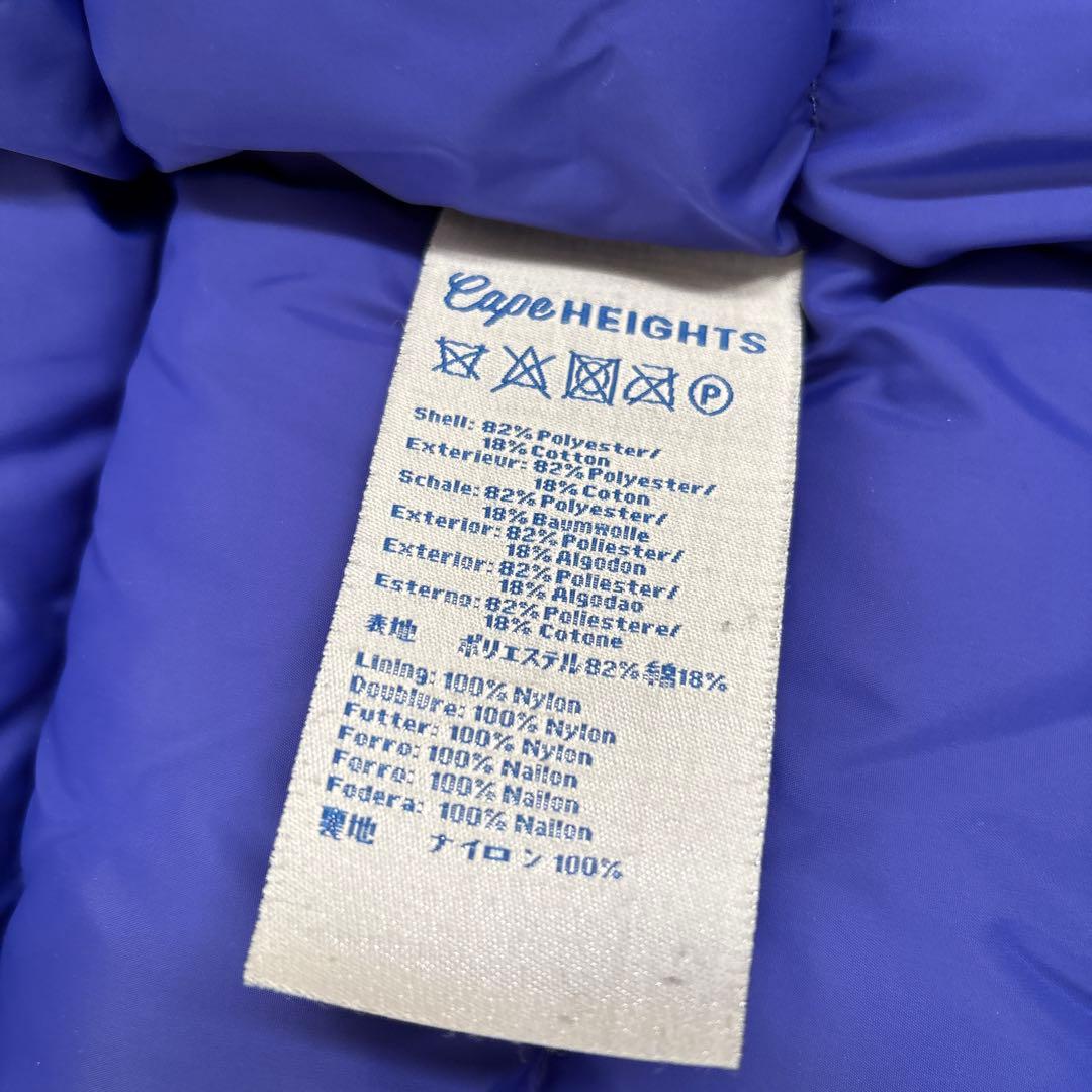 サッカー小僧 Cape Heights ケープハイツ　ダウンジャケット