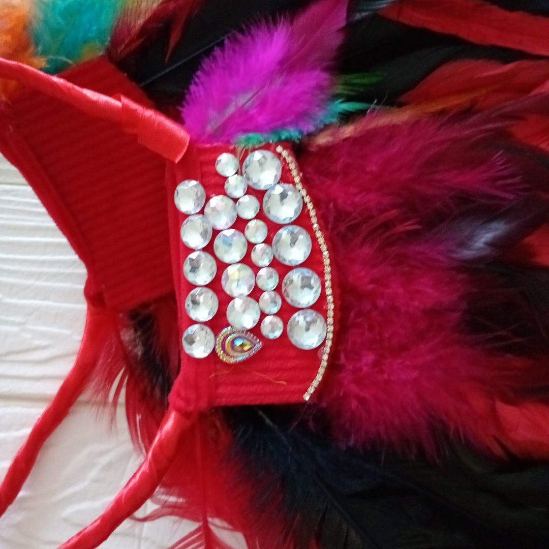 サンバ衣装 サンバ 赤　コステロとカベッサ