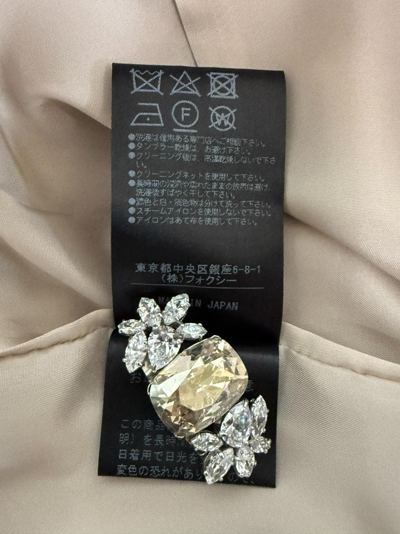 新品同様★FOXEY/フォクシー ドレス ワンピース 38