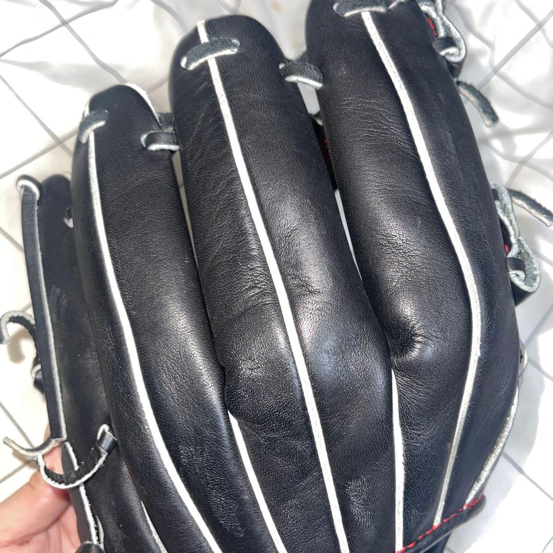 ZETT ネオステイタスVL 硬式グローブ 黒 今宮健太モデル