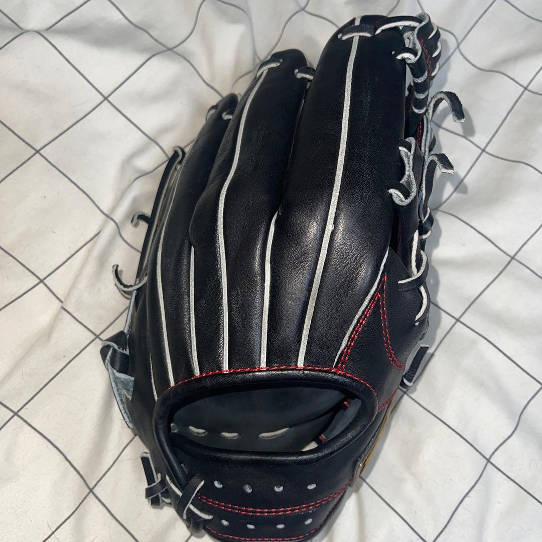 ZETT ネオステイタスVL 硬式グローブ 黒 今宮健太モデル