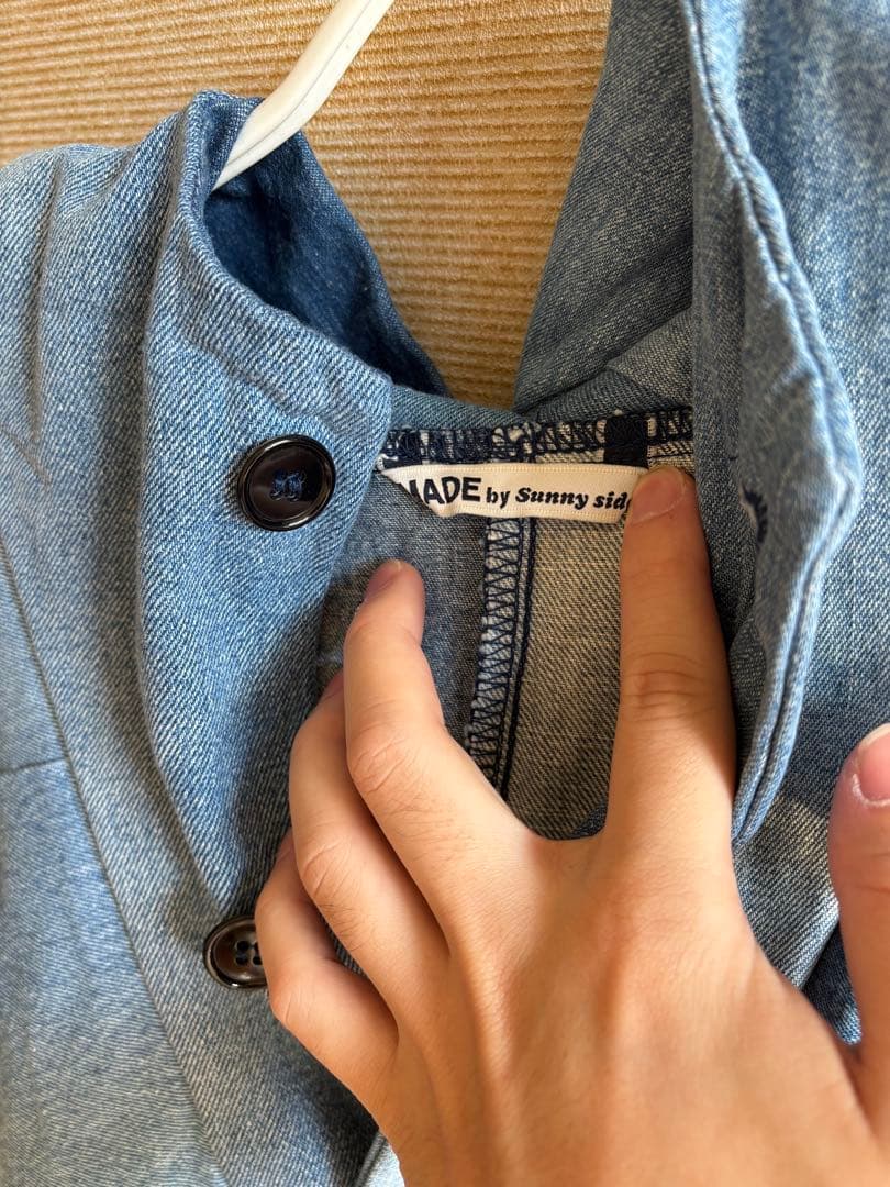 サニーサイドアップ パッチワークデニムジャケット