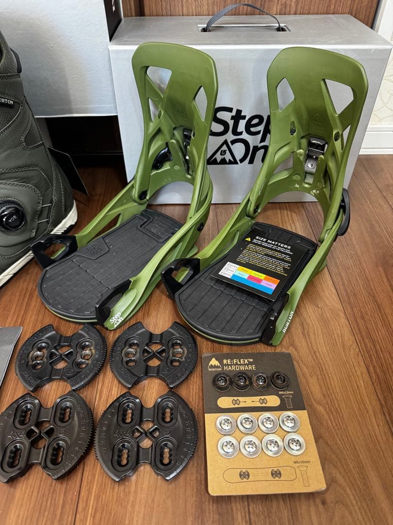 Burton Step On 27.5cm PhotonブーツとMサイズバイン