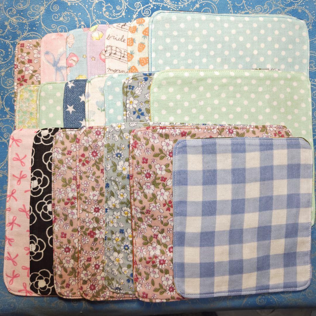 もも＆まりん　ハンカチ　シマエナガ柄　23枚